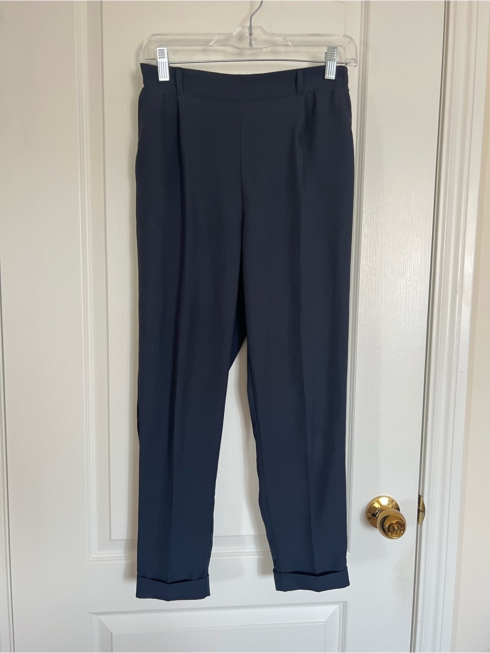 Tailored Navy Women's Dress Pants